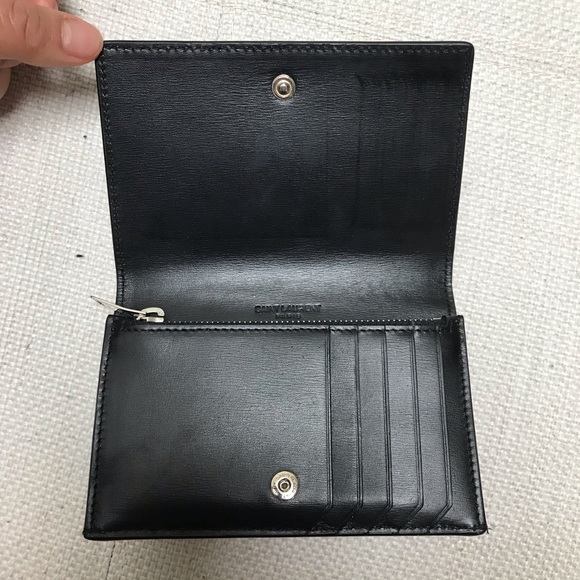 Saint Laurent Fragments Flap Wallet - Picture 4 of 5